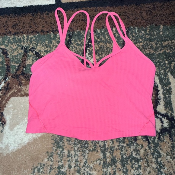 lululemon athletica Tops - Lululemon Athletica Hot Pink Strappy Top